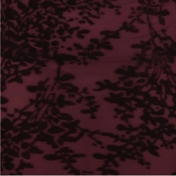 NWT House of CB ISADORA Black Cherry Devore Corset Dress & Gloves, Size Small - Picture 11 of 16